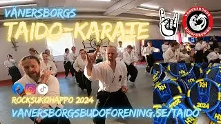 ROCKSUKO HAPPO 2024 &rdquo;SVERIGEL&Auml;GER&rdquo;  #taido #karate #gemenskap @VanersborgsTaido-Karate
