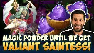 Rolling Valiant Saintess INSANLY Hard to get WOW Castle Clash