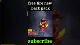 beaston backpack free fire | free fire new back pack | beaston back pack | #freefire #newbackpack
