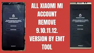 All xiaomi Mi Account remove Free Without Credit Miui VERSION 12.11.10.9. BY EMT TOOL ONE CLICK
