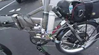 rower elektryczny 66km/h max speed, kola 20 cali, barerie lipo 80V, 45A, regen brake, 3kW mocy !