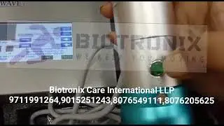 Shockwave Therapy Digital LCD Display Physiotherapy and ED Therapy Biotronix Solution Forever