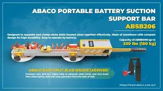 ABACO PORTABLE BATTERY SUCTION SUPPORT BAR | Suction Assist Bar