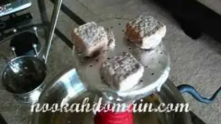 CocoNara Hookah Charcoal - 2 Hour Timelapse