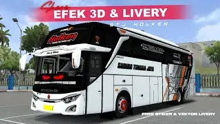 SHARE‼️EFEK 3D & LIVERY STJ HOLKEN FREE STIKER & VEKTOR LIVERY😱😱