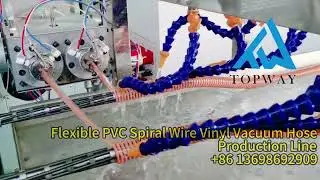Flexible PVC Spiral Wire Vinyl Clear Vacuum Hose Swimming Pool Suction Pipe Production Line