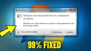 Как решить Windows восстановлена после непредвиденного завершения работы ошибку в Windows 7 ✅