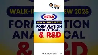 Natco Pharma Job Vacancies #job #pharmacy #jobopportunity