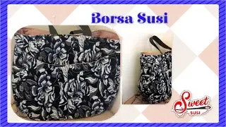 magnifica Borsa Susi #437sweetsusi cartamodello gratis SHOPPING BAG easy