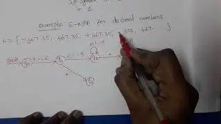 Theory of Computation: E-NFA with Example