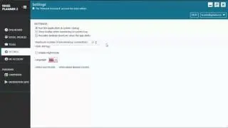 6.  All you need to know about the settings in Mass Planner 2