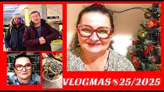 VLOGMAS#25/2025🎄ROBIĘ OD SERCA/ KAŻDY ROBI JAK UWAŻA/ PRZYJECHALI / SERNICZEK