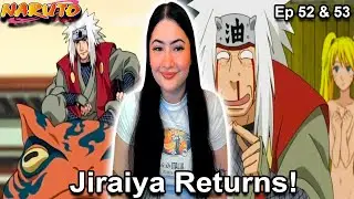 Jiraya Is Hilarious! Naruto Episode 52 & 53 Reaction | New Anime Fan Reacts