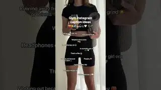Gym and fitness Instagram caption ideas | #captionideas #fitness #instagram #instagramcaptions
