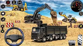 🔥New Large City Road Construction Gameplay 🚧 - Android Gameplay