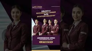 India's #1 Top Air Hostess Training Institute in Indore  #airhostessinstitute #aviationinstitute