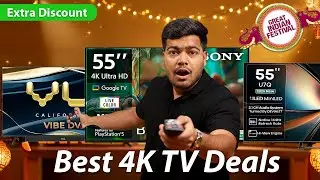 Best 4K Smart TV Deals 2025 🔥 Amazon Great Indian festival Sale | Sony, LG, Samsung, TCL, Xiaomi, VU