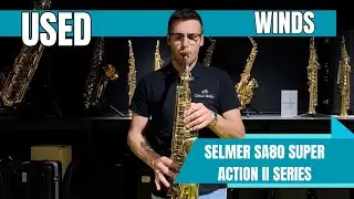 SELMER SA80 SUPER ACTION II VINTAGE ALTO SAX