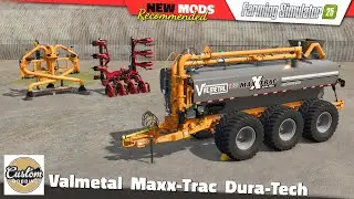 FS25 | Valmetal Maxx-Trac Dura-Tech (by Custom Modding) - Farming Simulator 25 Mods Review QHD