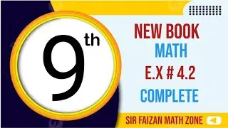 Class 9 Maths Exercise 4.2 Solution | Algebra unit 4 