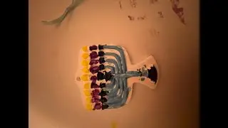 Making: Painting A Menorah!