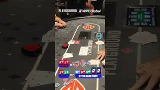 Ducks in a Big Main Event Situation #poker #shorts