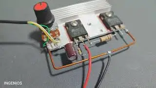 Como hacer un amplificador usando dos transistores tip3055