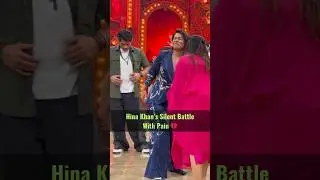 Hina Khan&rsquo;s Silent Battle With Pain 💔