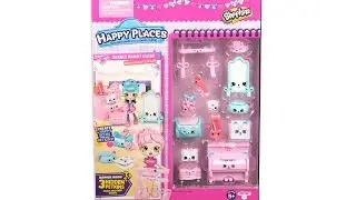 Shopkins Happy Places Bearly Ballet Class Decorator Pack Unboxing Toy Review
