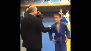 valdmir Putin teaches a kid how to judo 🥶#putin #judo #shortsfeed#viralvideo #mma