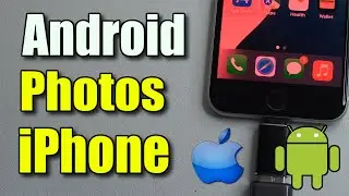 Как перенести фотографии с телефона Android на iPhone с помощью USB-накопителя (лучший способ)