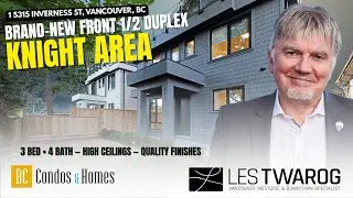 1&ndash;5315 Inverness Street, Vancouver | Brand New Front &frac12; Duplex