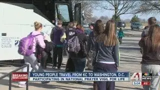 Kansas City, Kansas Catholics leave for national March for Life