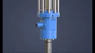 Swivel for water drilling   hydraulic drive hammer