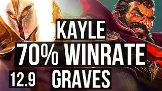 KAYLE vs GRAVES (TOP) | 7/1/9, 70% winrate | BR Master | 12.9