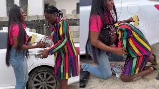 Ene’s reaction after get 800k cash from my fans