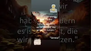 Zitat von Seneca, lasst euch inspirieren