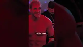 Logan Paul's reaction after R-Truth's WWE return 😂 #WWE #WWEonNetflix