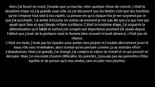 TEXTE 135 - J'AI GRANDIS