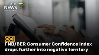 FNB/BER Consumer Confidence Index drops further into negative territory