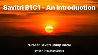 Sunday Savitri Class #SS001