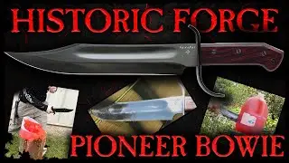 BUDK: The Honshu Historic Forge Pioneer Bowie knife! 💪🏽🔪