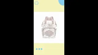 Designer Diaper Bag - Boho Dusty Rose Floral Diaper Bag Backpack - Waterproof Backpack