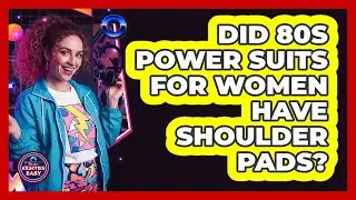 Did 80s Power Suits for Women Have Shoulder Pads?