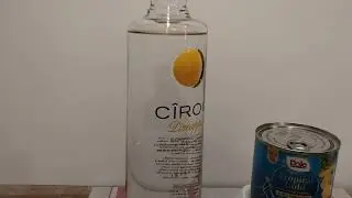 Ciroc Pineapple and Pineapple chunks!