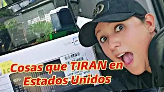 Cosas que TIRAN en Estados Unidos INCREIBLE #dumpsterdiving  #loquetiranenusa #recycling