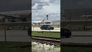 Emirates 777-3ER taking off at Miami International Airport
