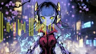 Echoes of the Harmonic | Cyberpunk Electronic Beauty | Neon Night Drive