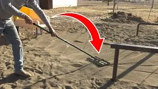 Leveling Rake Product Review | Levels Multiple Types of Surfaces