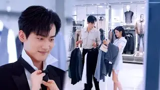 🦋狼狗弟弟西裝回歸驚艷全場，姊姊秒變星星眼，目光緊緊盯著他寸步不離！#周柯宇 #陈妍希 #剧情 #电视剧